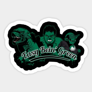 Easy Bein' Green Sticker